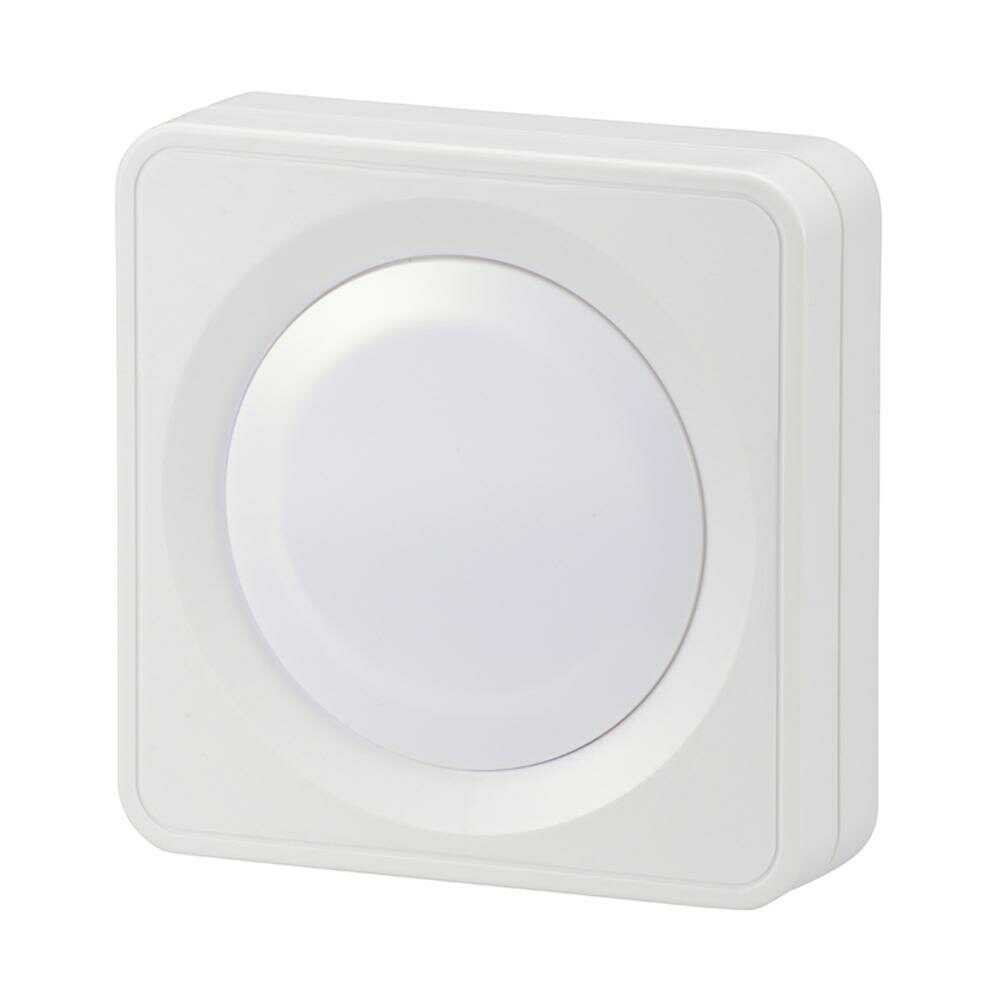 オーム電機 LEDプッシュライト ホワイト