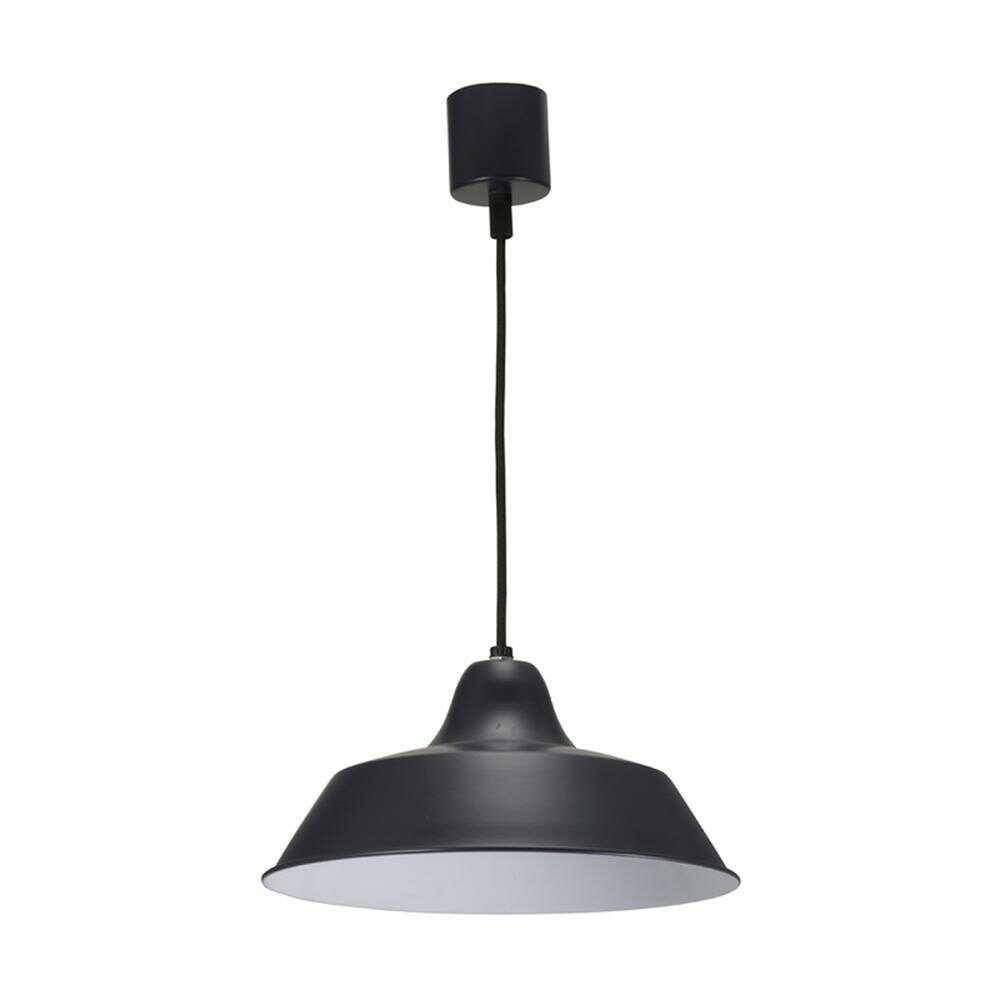 オーム電機 ペンダントライト ブラック