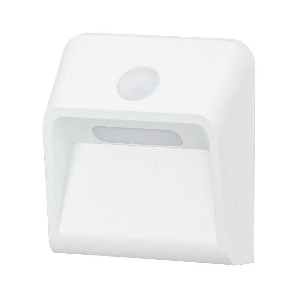 オーム電機 LEDナイトライト 明暗センサー 壁面照射タイプ