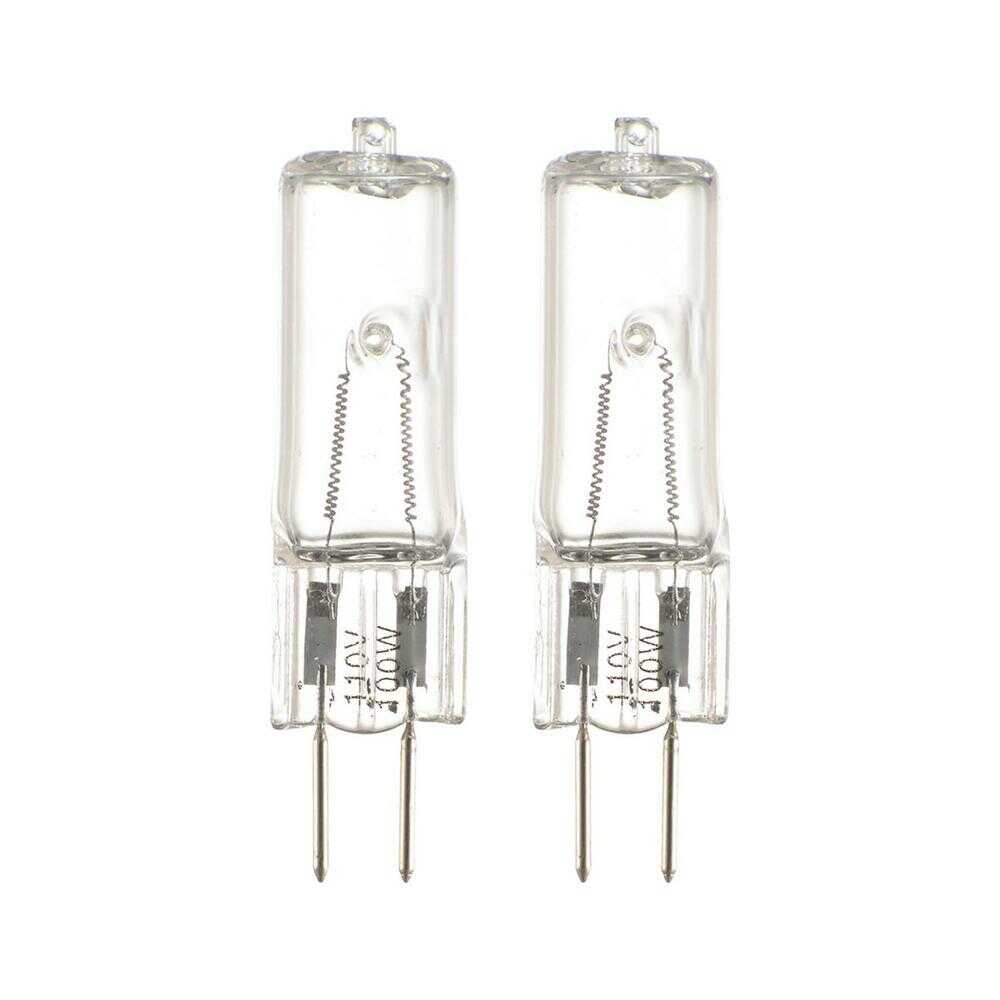 オーム電機 ピンタイプハロゲン球 100W/110V 2個入