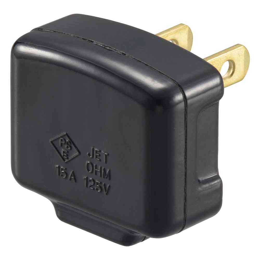 オーム電機 補修用 コーナーキャップ 黒 06-5386