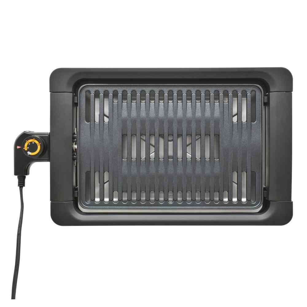 オーム電機 減煙グリルプレート ヒーター&プレート一体式 1個