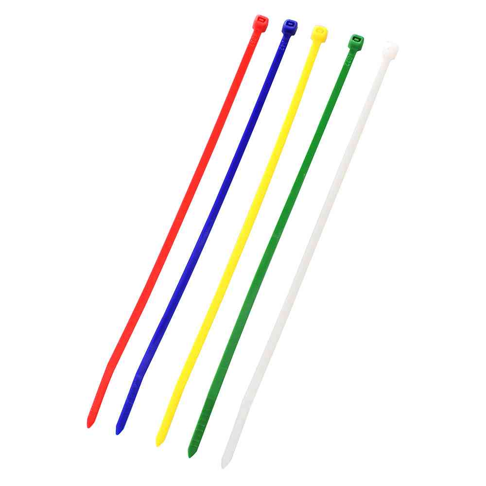 オーム電機 カラーアソートロックタイ 屋内用 200mm 混色 09-1271 50本入