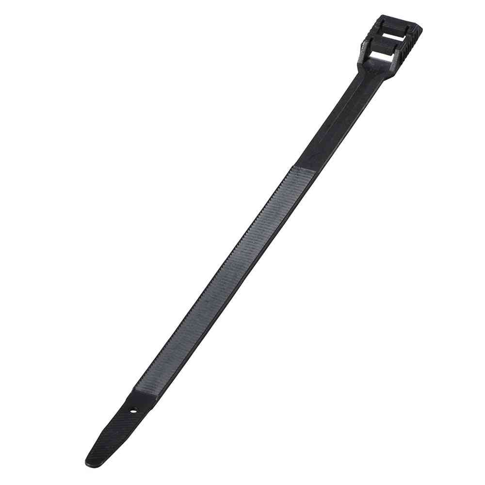オーム電機 ストロングタイ 耐候性 260mm 黒 09-1283 10本入