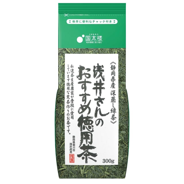 ◆国太楼 浅井さんのおすすめ徳用茶 300g【6個セット】