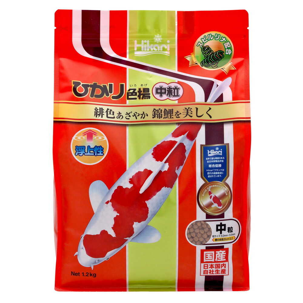 キョーリン ひかり色揚中粒 1.2kg