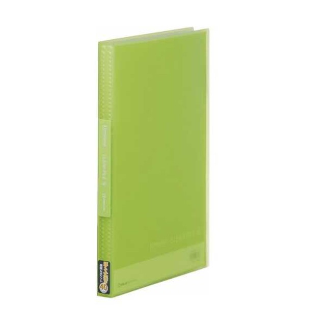 シンプリ‐ズクリア‐ファイル(透明)40P 黄緑