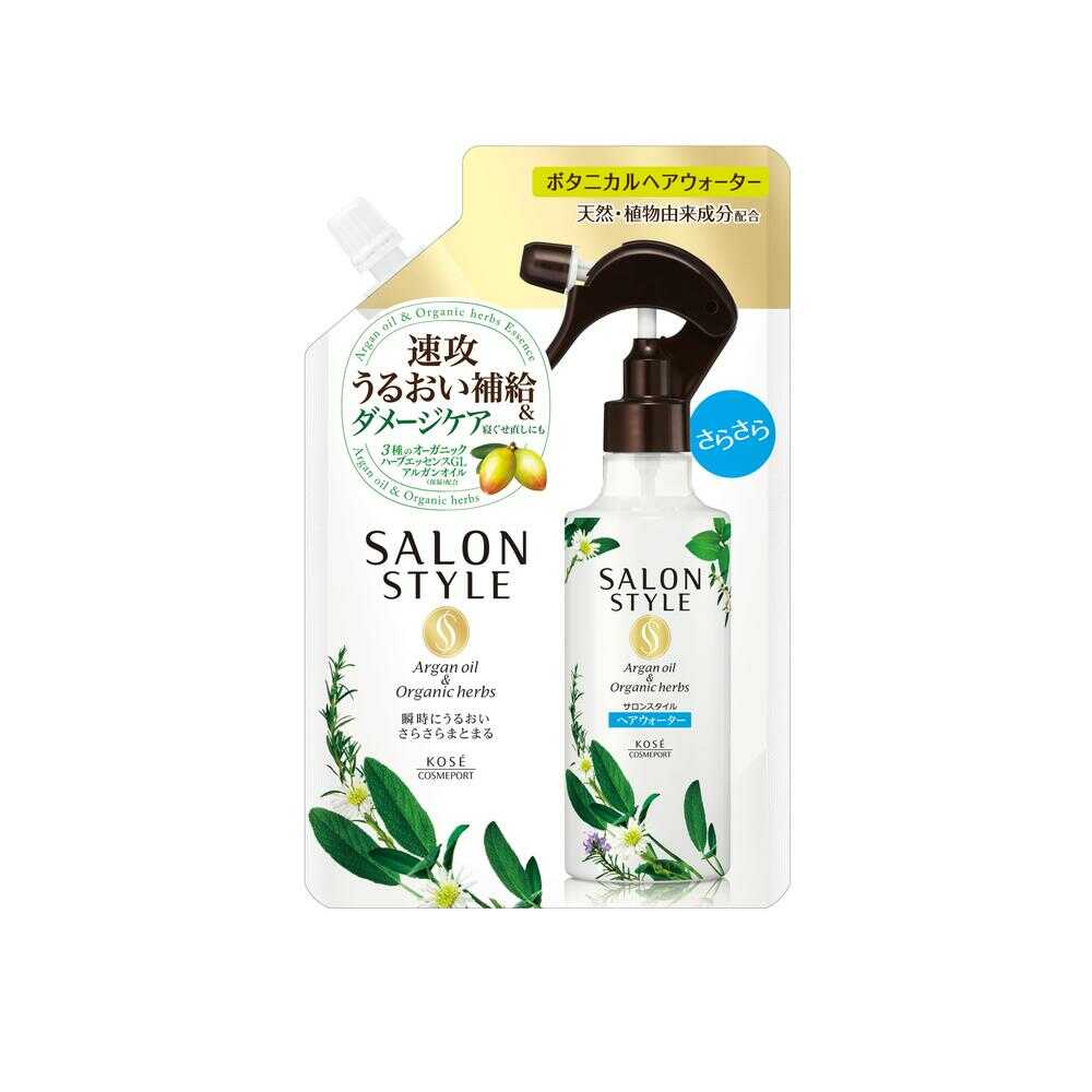 コーセー サロンスタイル ボタニカルトリートメントヘアウォーター さらさら つめかえ 450ml