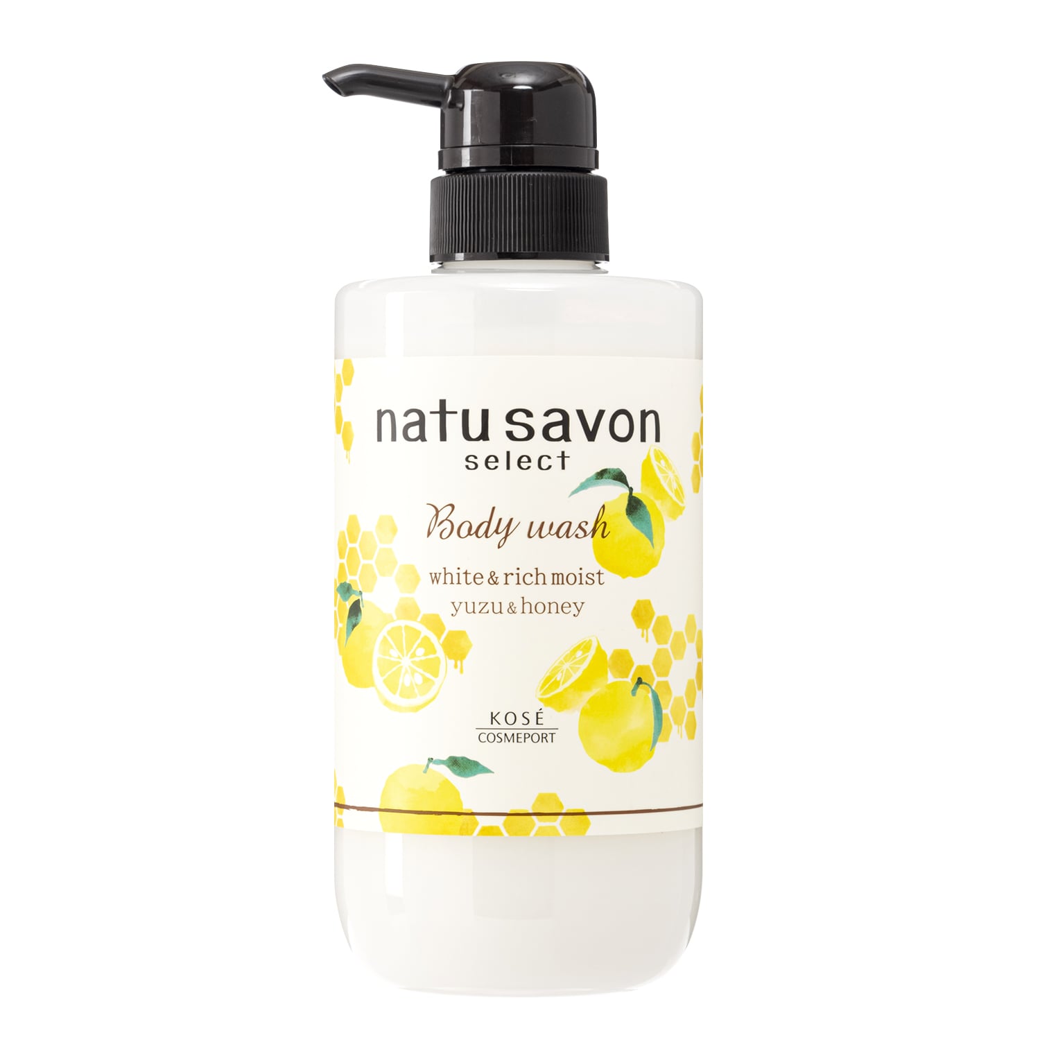 ソフティモ ナチュサボン セレクト ホワイト ボディウォッシュ ゆず&ハニーの香り 本体 500ml