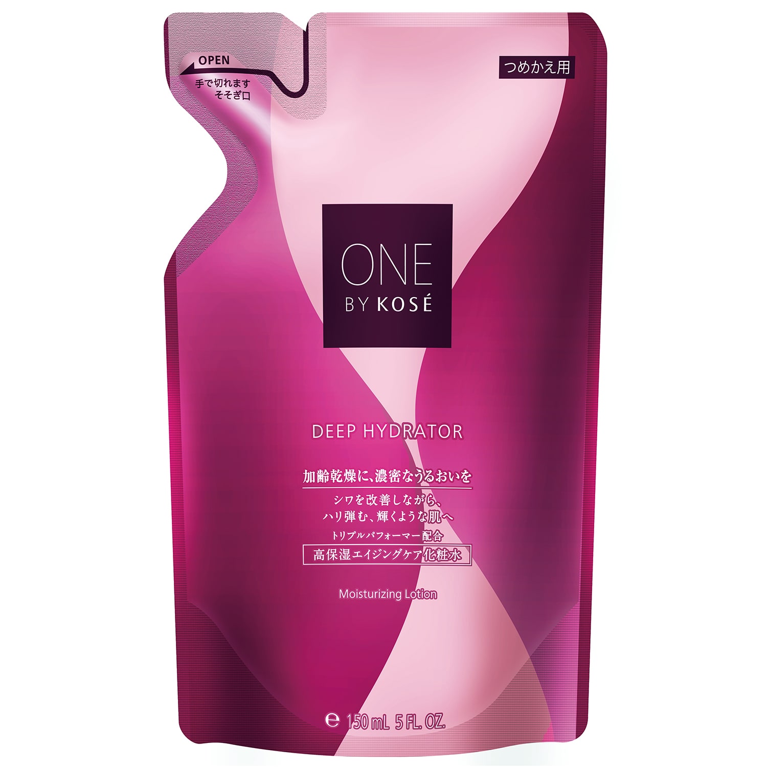 コーセー ONE BY KOSE（ワンバイコーセー） ディープハイドレーター 詰め替え 150ml