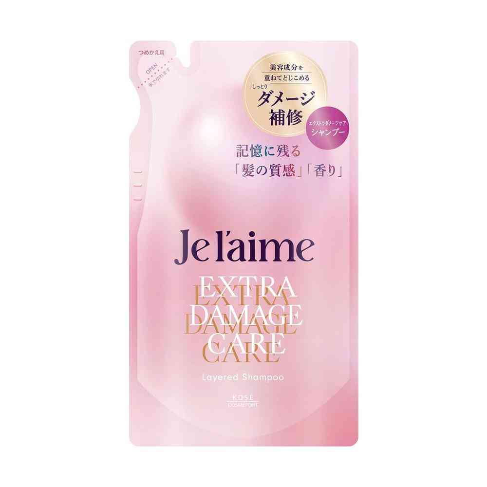 コーセー ジュレーム レイヤード シャンプー ダメージ つめかえ 340ml 【3個セット】