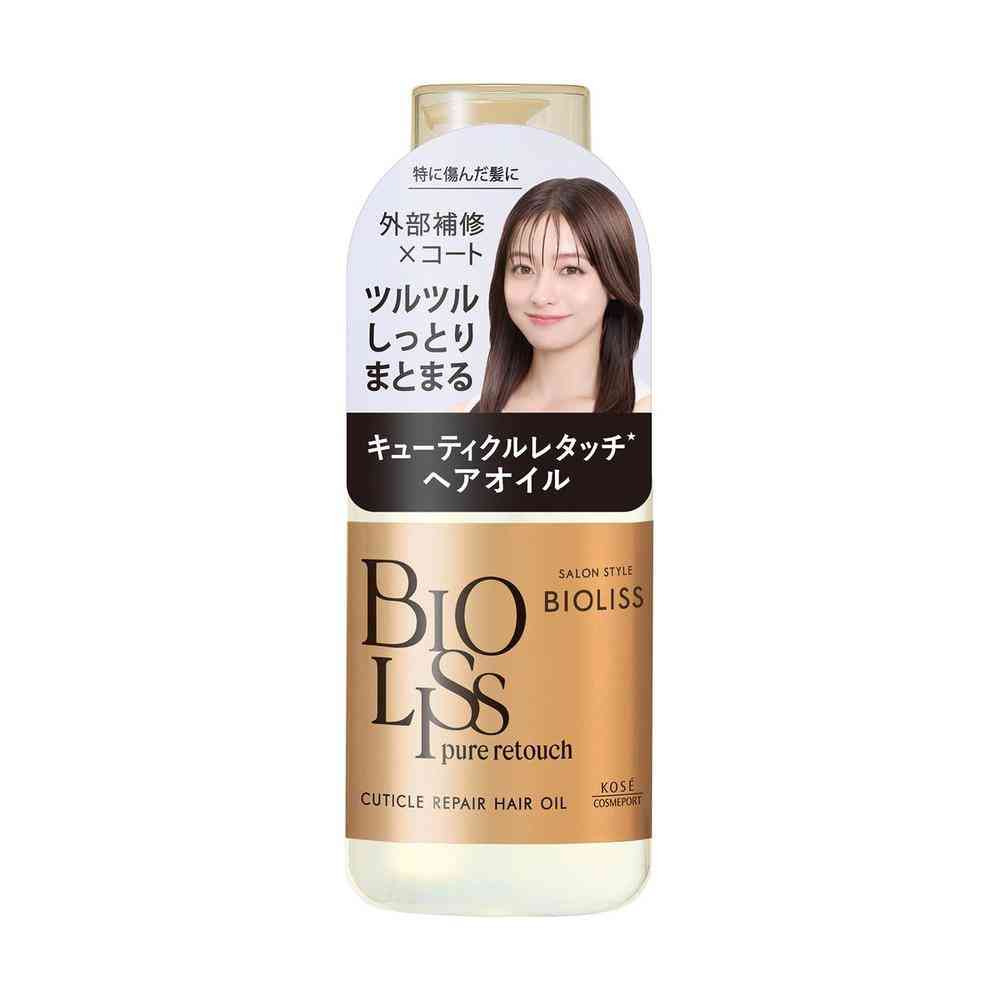 コーセー ビオリス ピュアレタッチ キューティクル レタッチ ヘアオイル 80ml