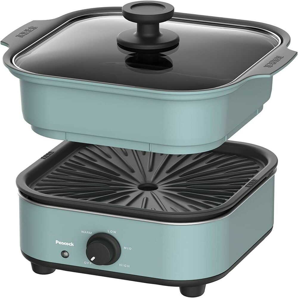 ピーコック コンパクトグリル鍋 WGV-A60