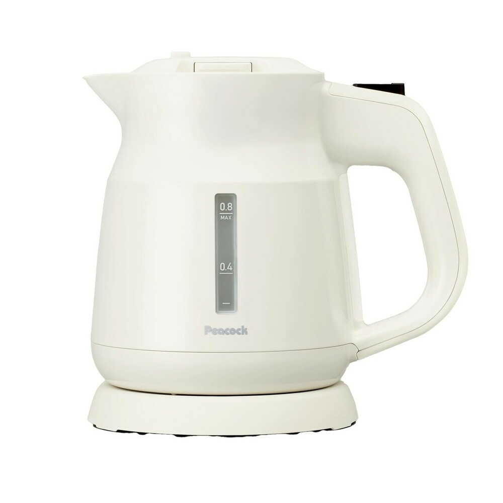 ピーコック 電気ケトル 0.8L WGK-08W