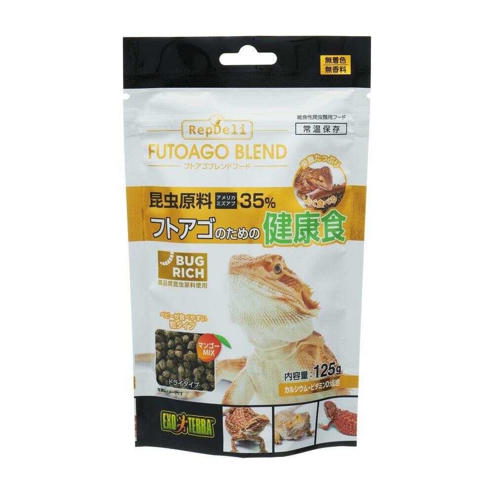 ジェックス フトアゴブレンドフード 125g