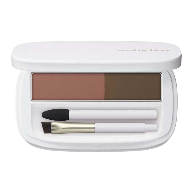 カネボウ メディア リュクス パウダーアイブロウ PB ピンクブラウン