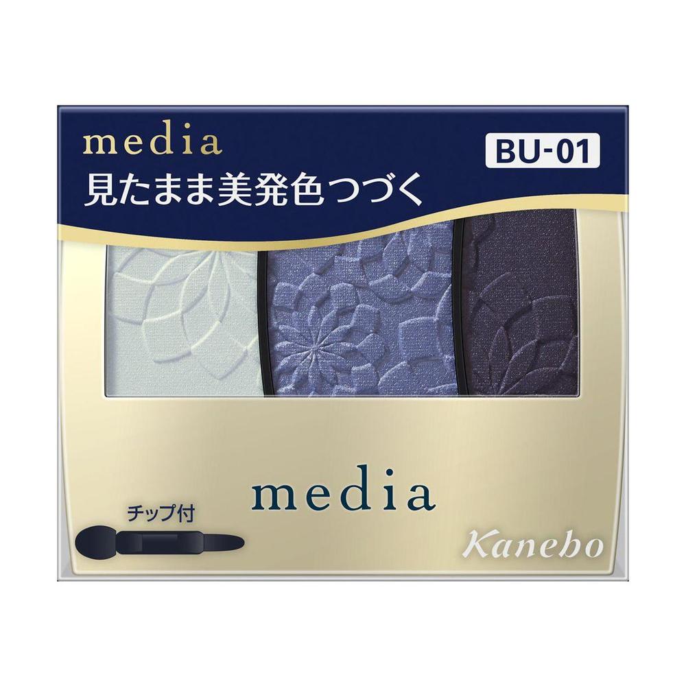 カネボウ メディア グラデカラーアイシャドウN BU－01 3.1g