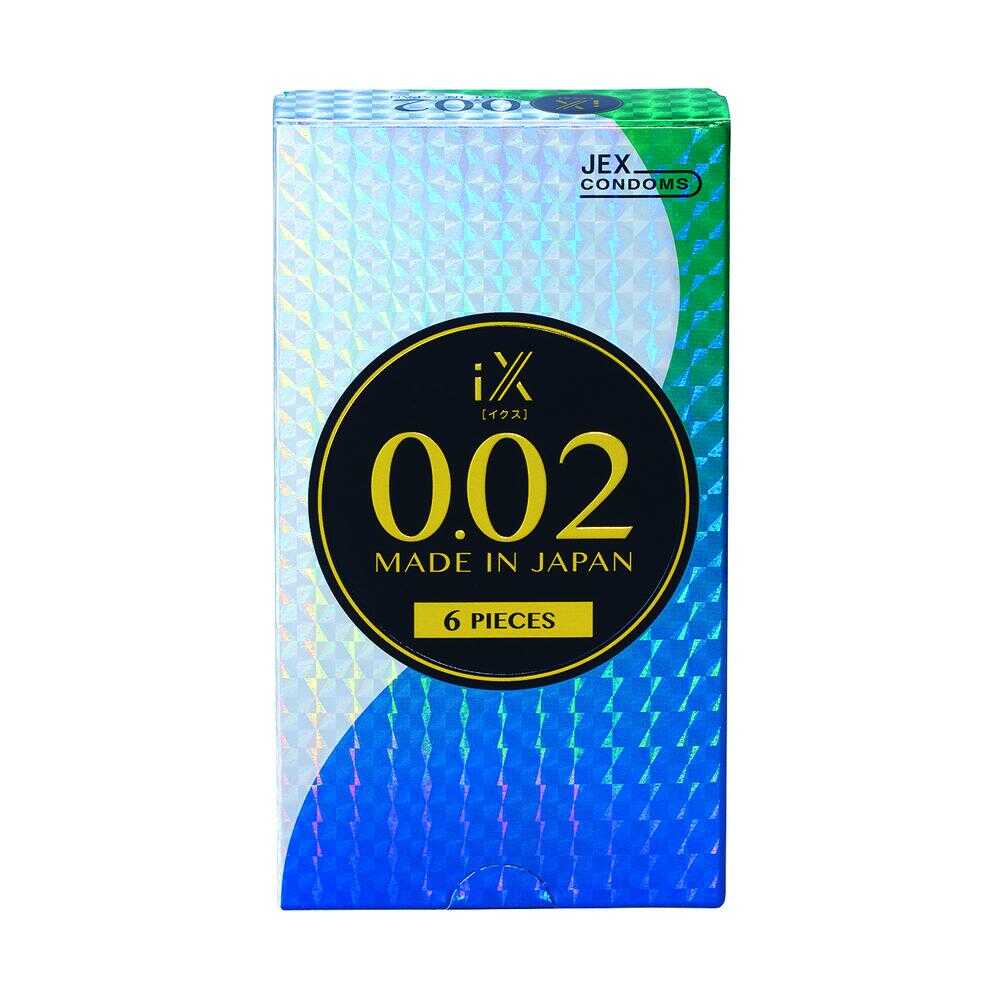 ジェクス イクス 0.02 6個 【3個セット】