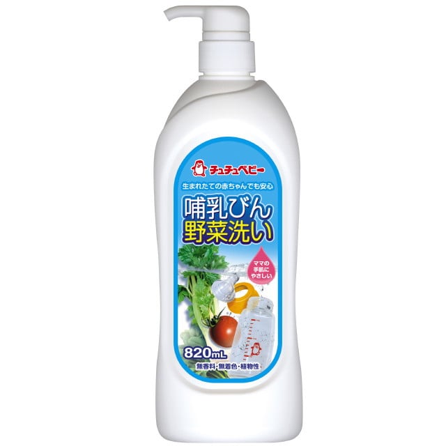 チュチュベビー　哺乳びん野菜洗いＲ２　レギュラー　８２０ＭＬ