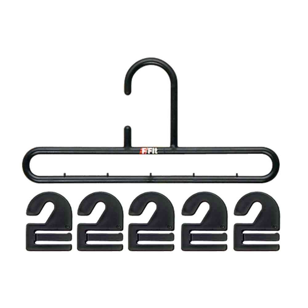 シンコハンガー F-Fit ネクタイフック ブラック 10枚入