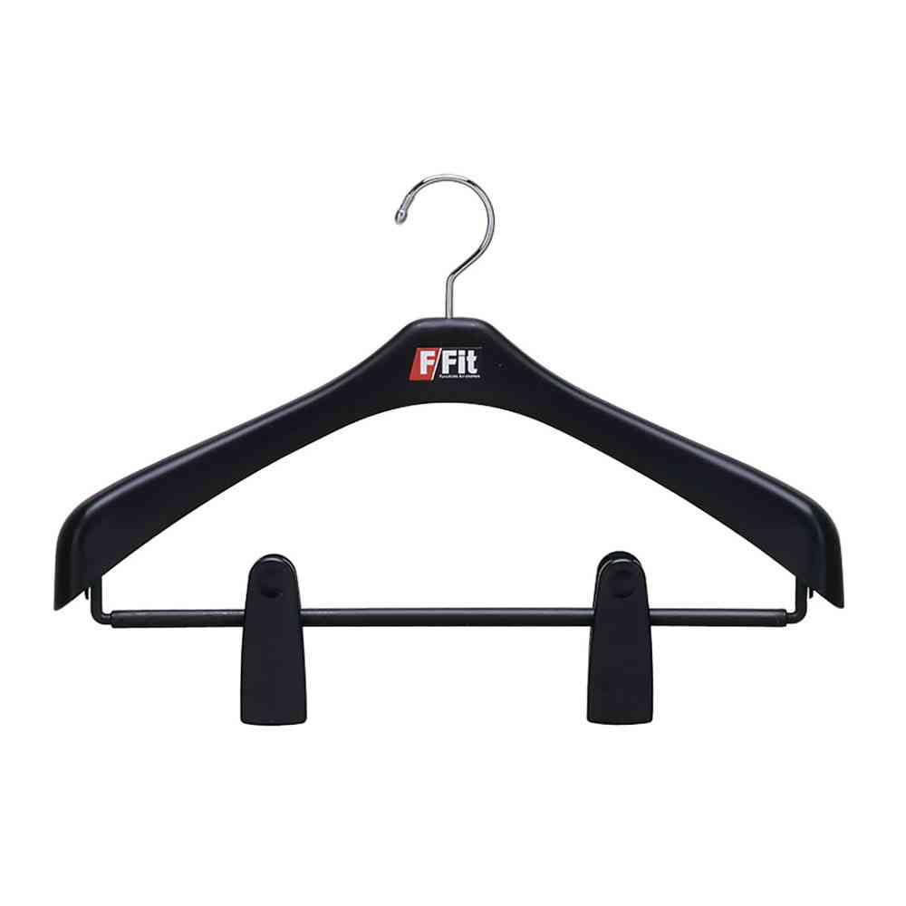 シンコハンガー F-Fit ジャケットビッククリップ42 ブラック