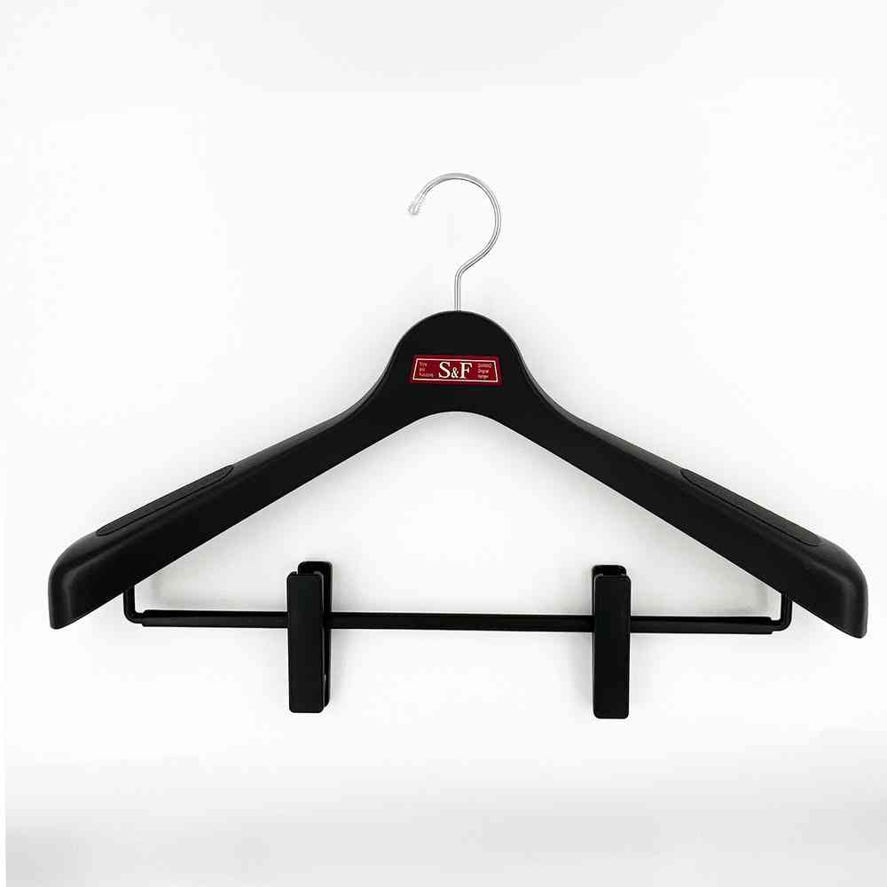 シンコハンガー S&F ジャケットクリップ45 ブラック