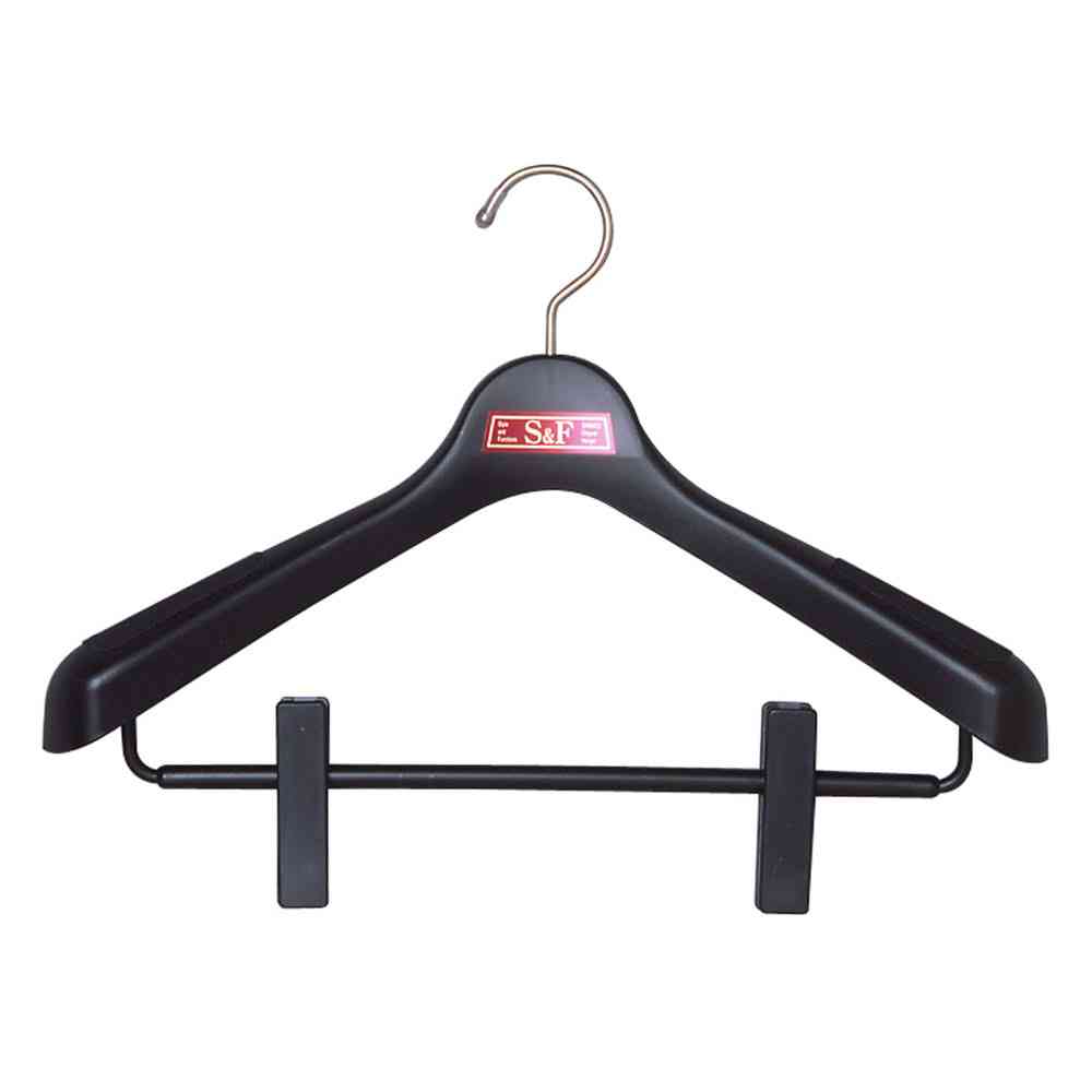 シンコハンガー S&Fジャケットクリップ40 ブラック