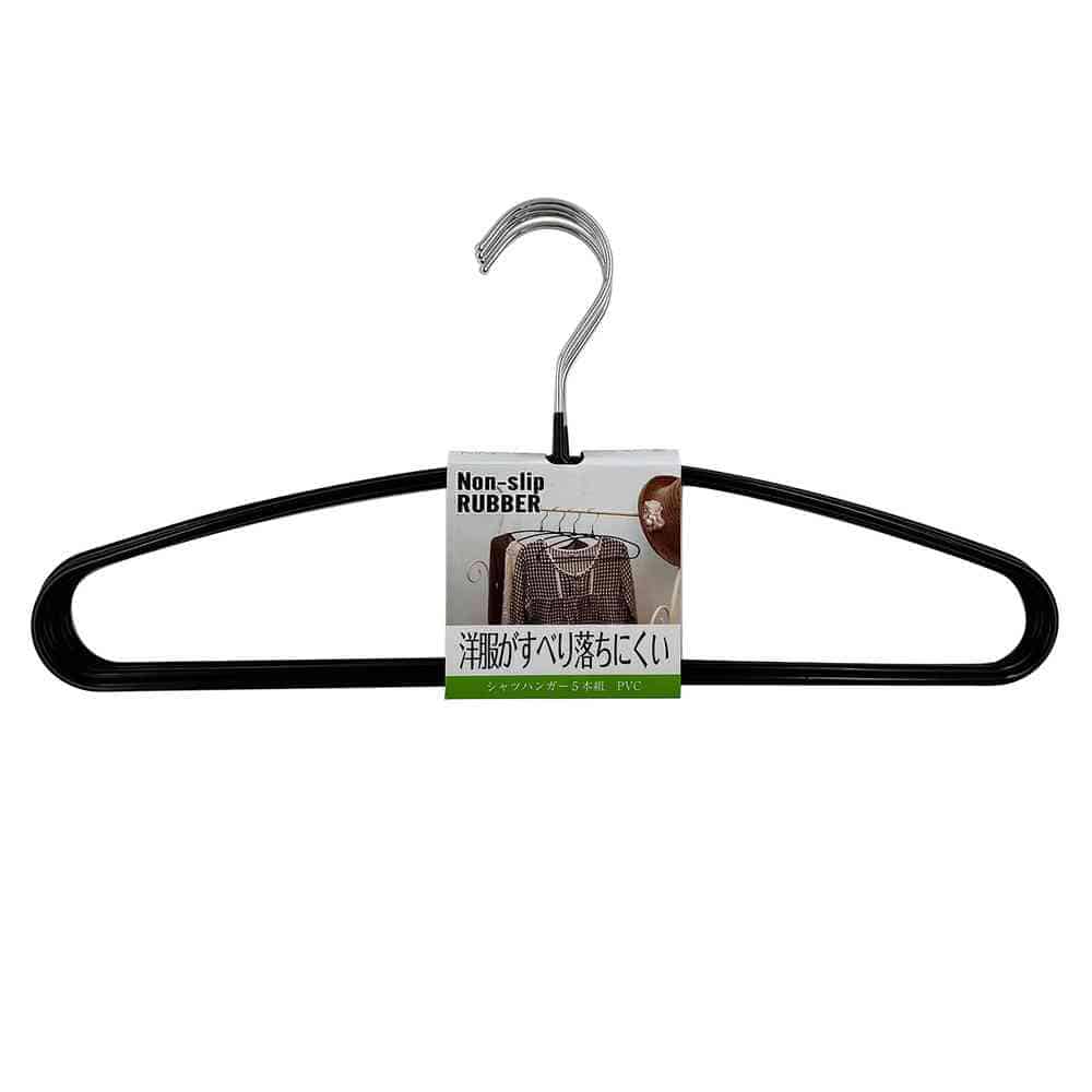シンコハンガー シャツハンガー PVC  5本組