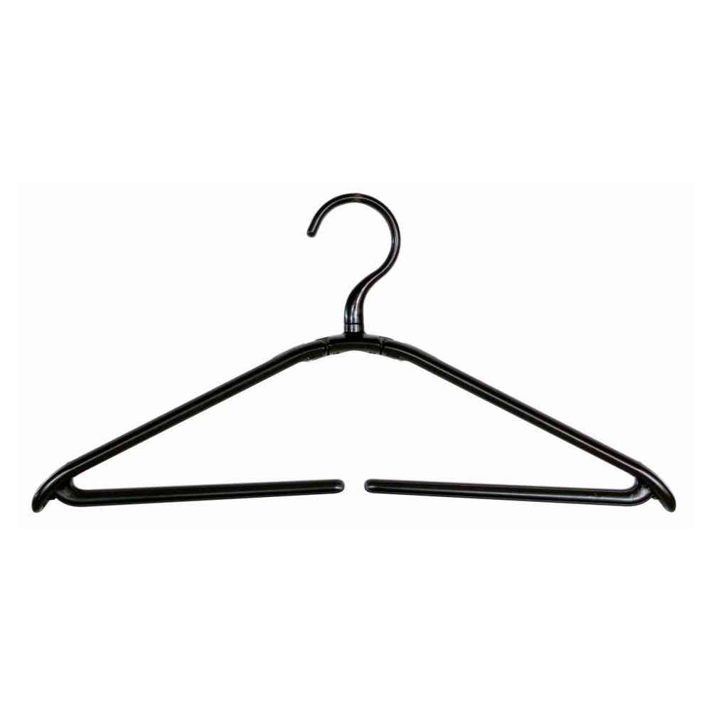 シンコハンガー 折りたたみハンガー ブラック