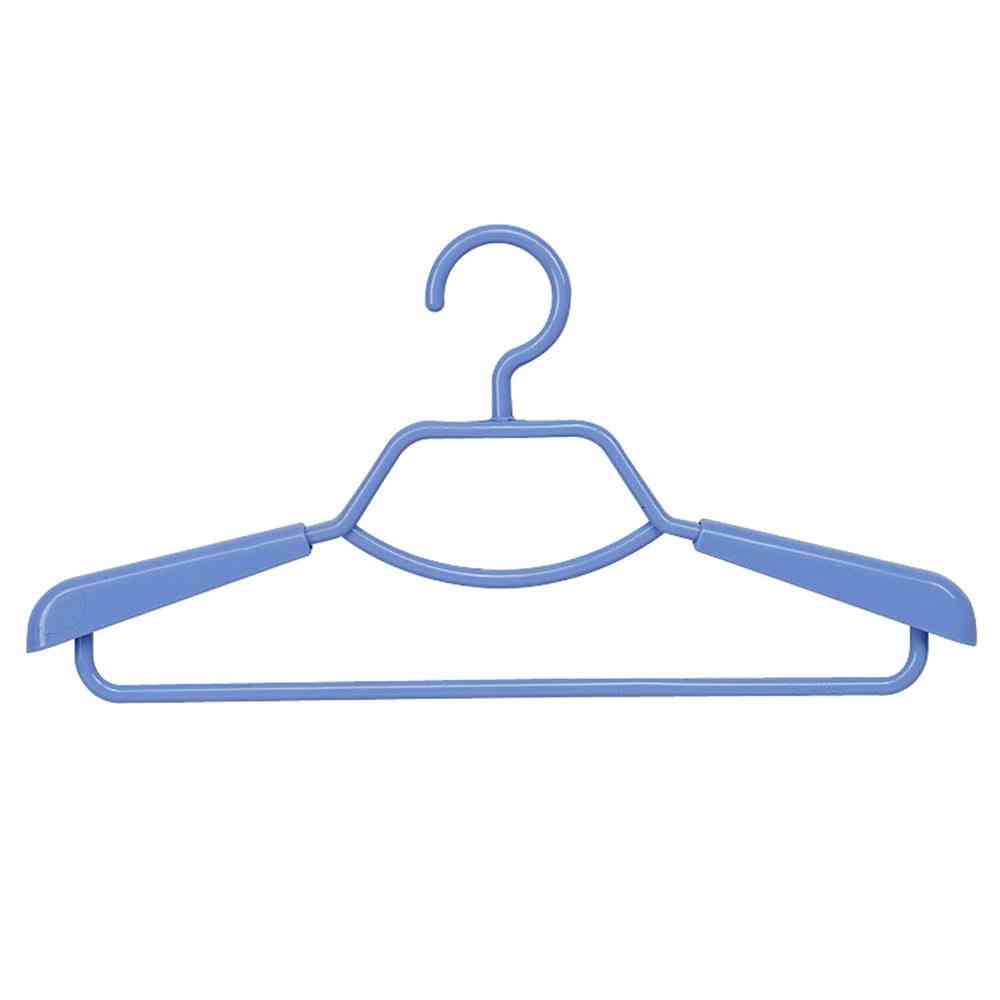 シンコハンガー F-Fit 形態安定シャツ用ハンガー スカイブルー 2本組