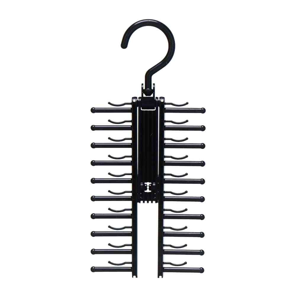 シンコハンガー F-Fit ネクタイハンガー クロス ブラック