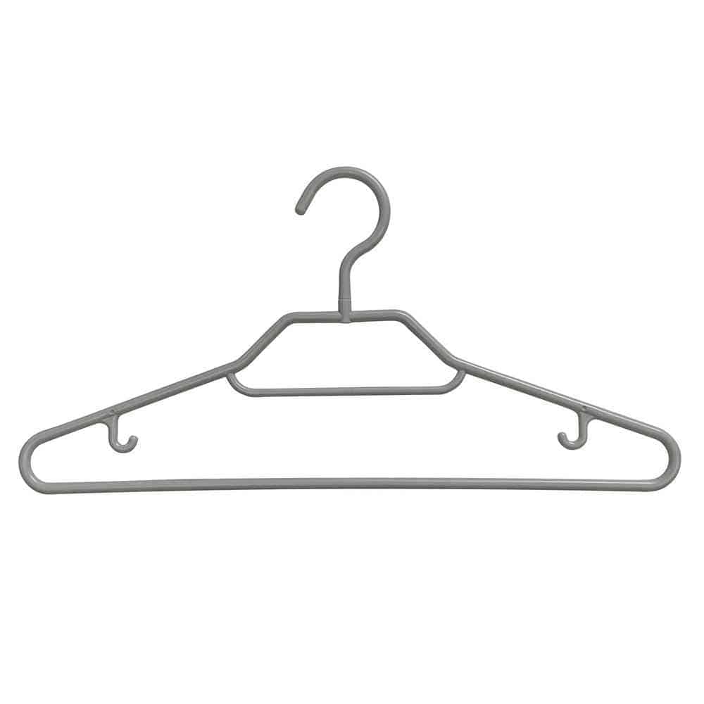 シンコハンガー モノクローゼット シャツハンガー グレー 5本組