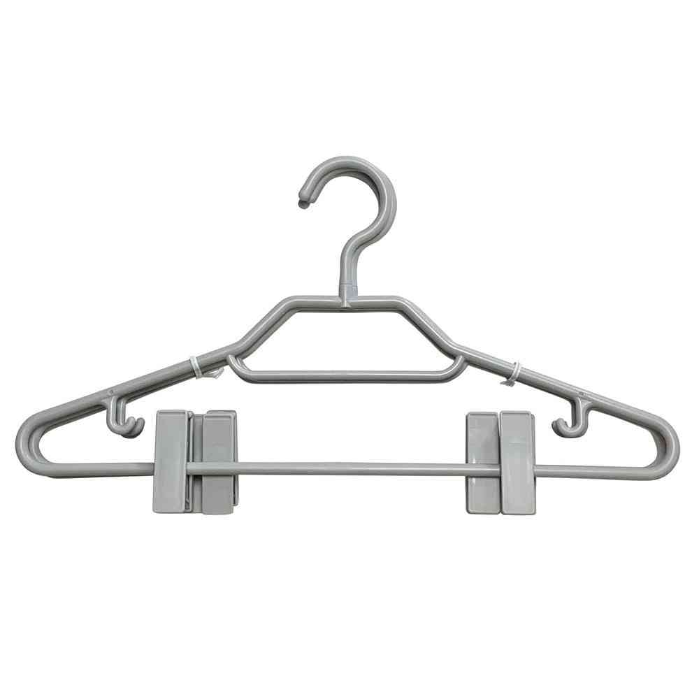 シンコハンガー モノクローゼット シャツハンガークリップ グレー 3本組