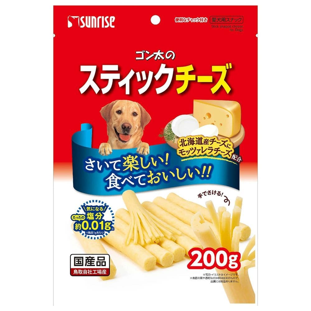 マルカン サンライズ ゴン太のスティックチーズ 200g