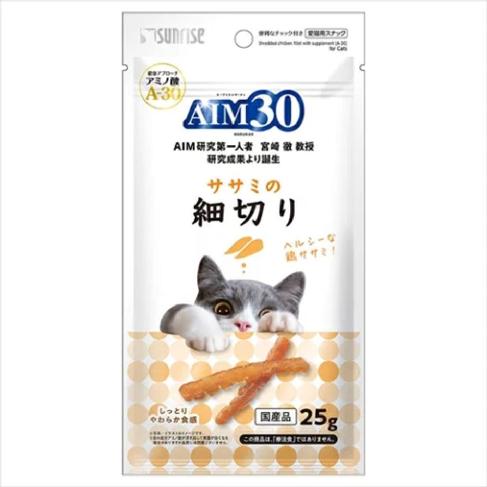 マルカン AIM30 ササミの細切り 25g
