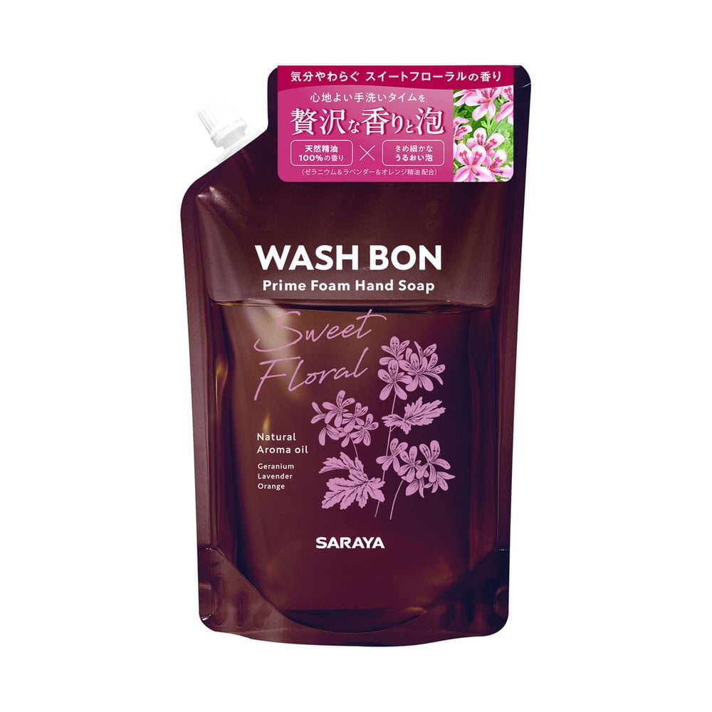 サラヤ ウォシュボンプライムフォームSF詰替 500ml