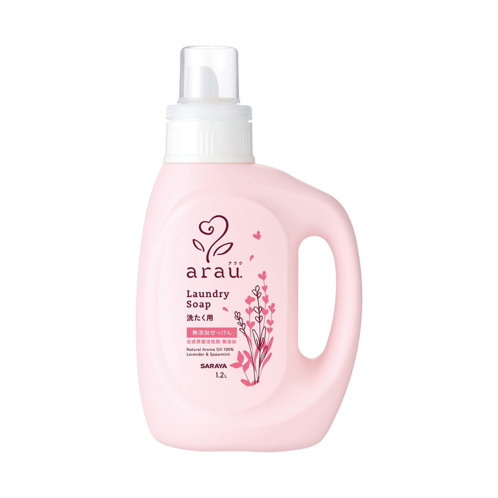 サラヤ アラウ 洗濯用石鹸 本体 1.2L