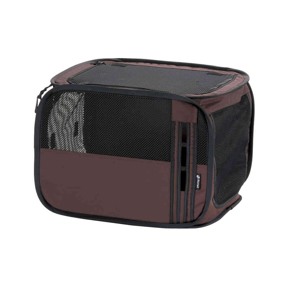 たためるドライブペットケージ S ブラウン メーカー直送 ▼返品・キャンセル不可【他商品との同時購入不可】