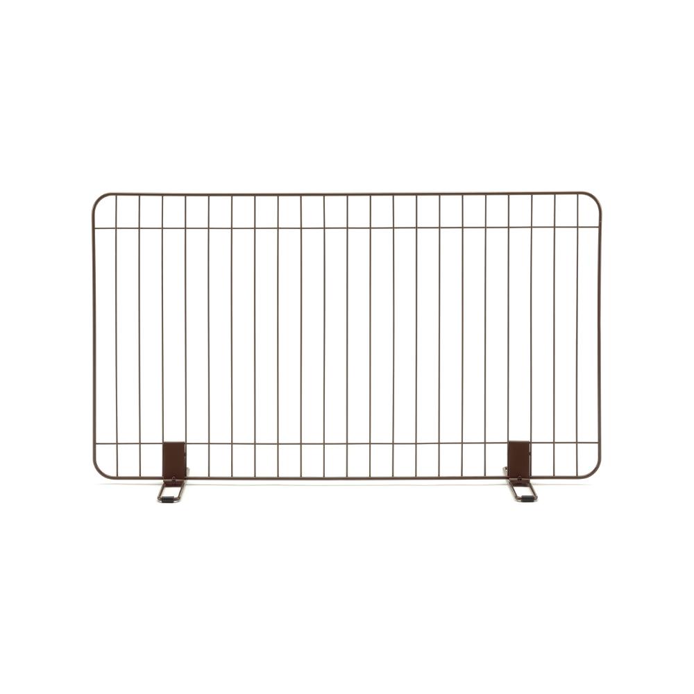 スタンド簡易ペットゲート 90 ブラウン メーカー直送▼返品・キャンセル不可【他商品との同時購入不可】