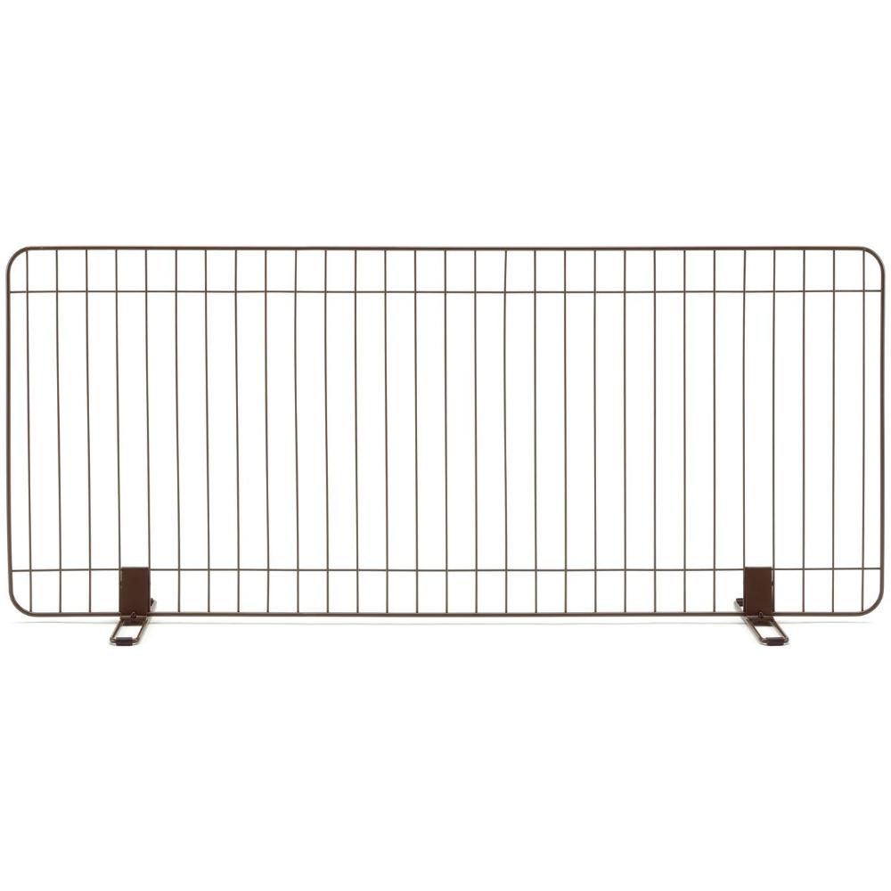 スタンド簡易ペットゲート 120 ブラウン メーカー直送▼返品・キャンセル不可【他商品との同時購入不可】
