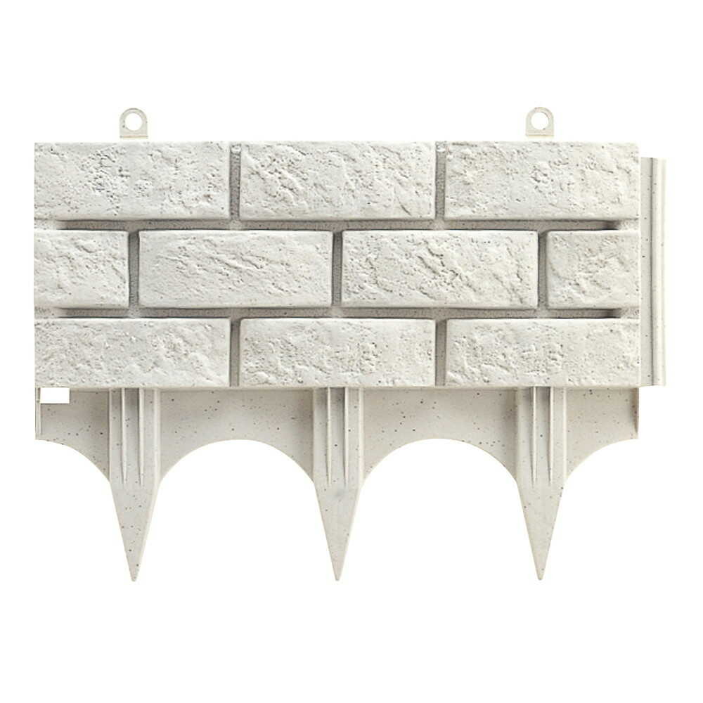 リッチェル 土留めレンガ調 サンドグレー