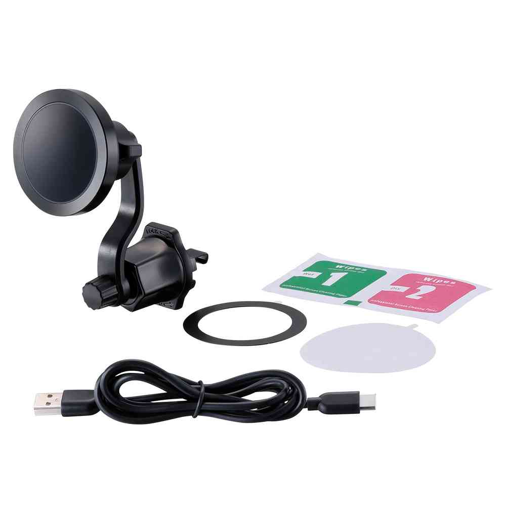 星光産業 マグネットワイヤレス充電ホルダー EC252