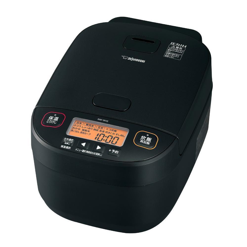 象印 圧力IH炊飯器 NW-YA10-BA 5.5合炊き  メーカー直送 ▼返品・キャンセル不可【他商品との同時購入不可】