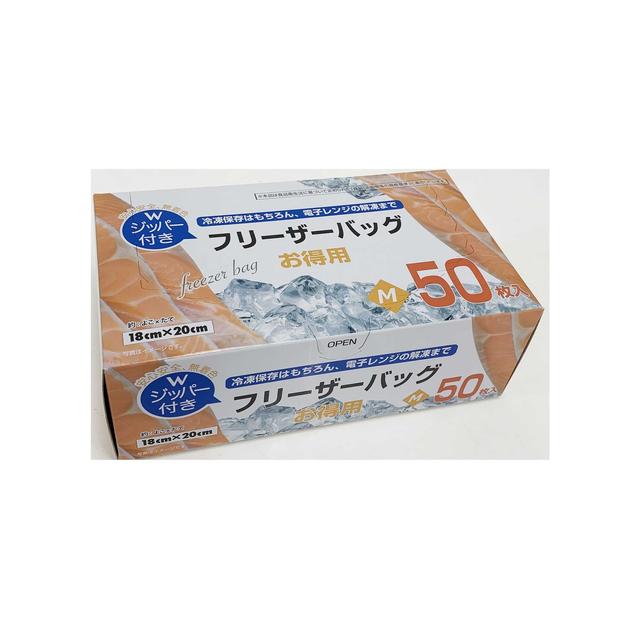シーズワン お徳用 フリーザーバック 中 50枚 【6個セット】