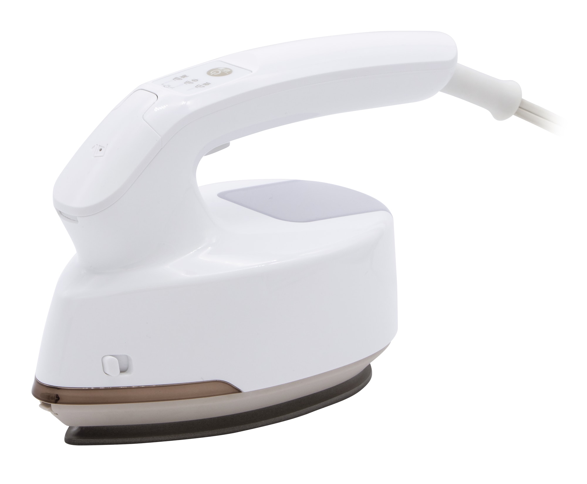 ゼピール 衣類スチーマー 軽量本体約530g ホワイト MIS‐120M WH 1台