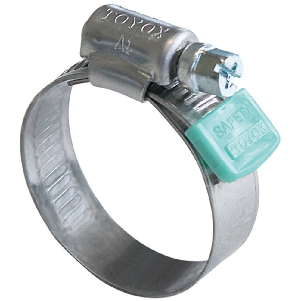 TOYOX ホースバンド(ケガ防止)オールステンレス製SB-20 メーカー直送 ▼返品・キャンセル不可【他商品との同時購入不可】
