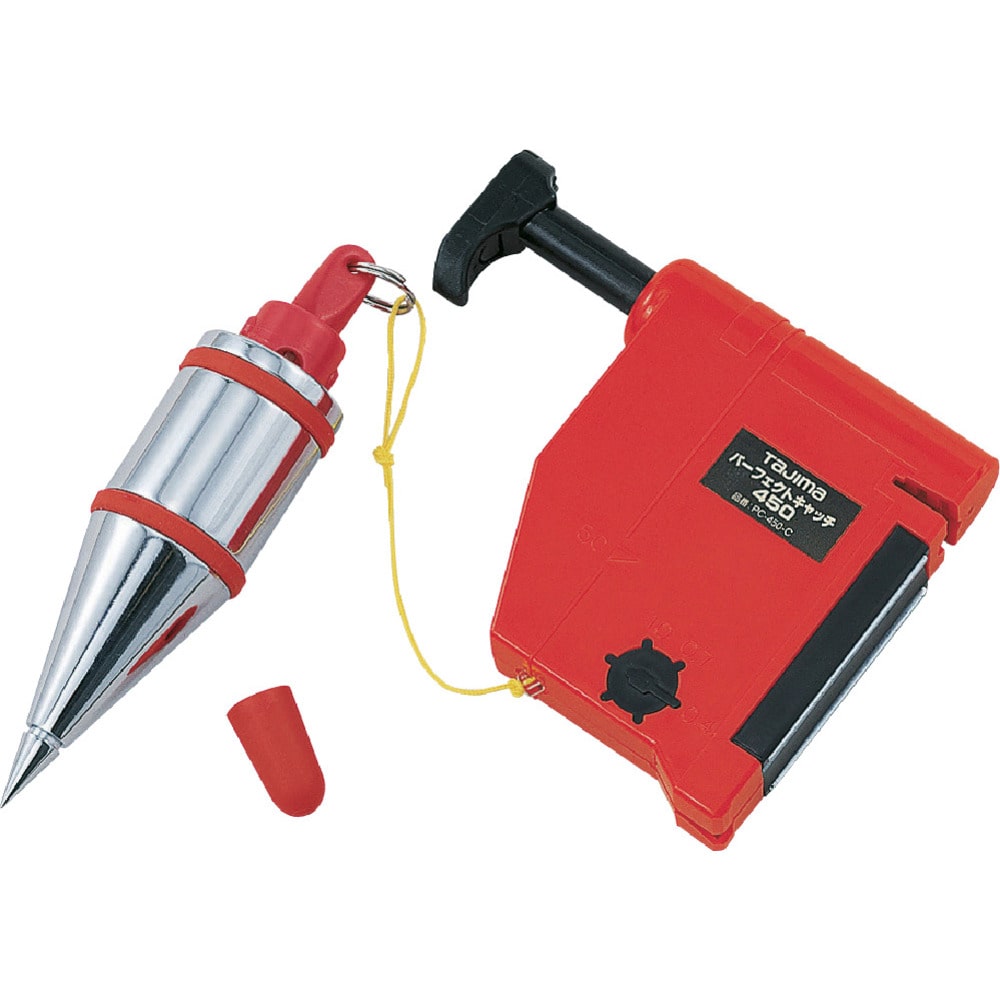 タジマ パーフェクトキャッチ450 クイックブラ付 赤 メーカー直送 ▼返品・キャンセル不可【他商品との同時購入不可】