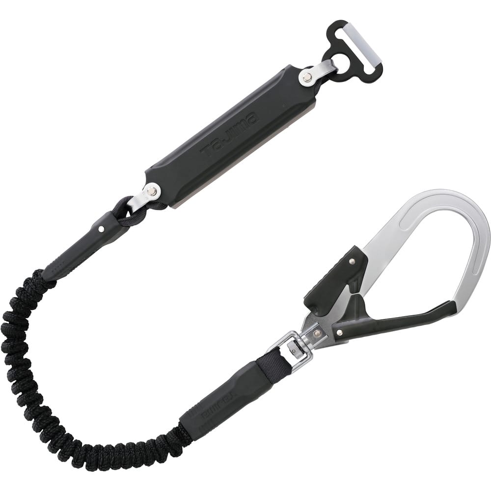 タジマ 胴ベルト用ランヤード 蛇腹 A環L2 メーカー直送 ▼返品・キャンセル不可【他商品との同時購入不可】