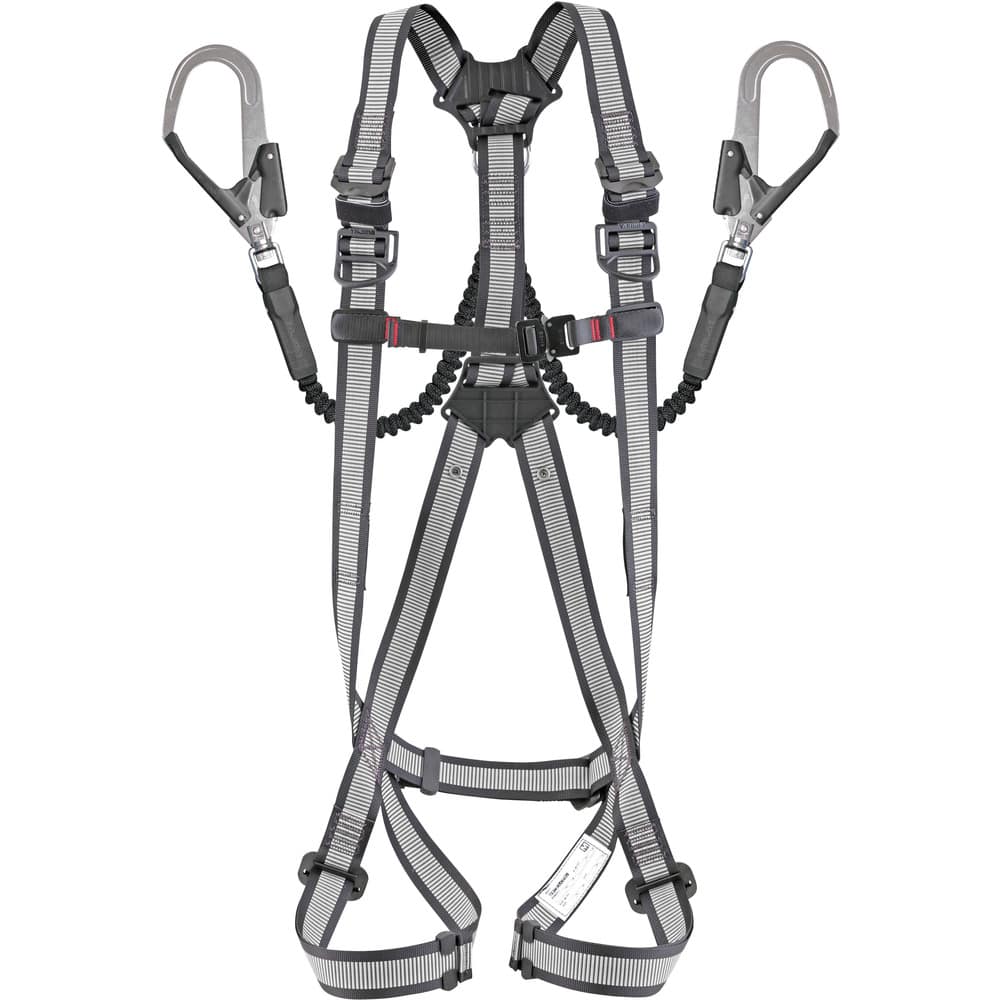 タジマ ハーネスGS 蛇腹 ダブルL2セット ライン白 Mサイズ メーカー直送 ▼返品・キャンセル不可【他商品との同時購入不可】