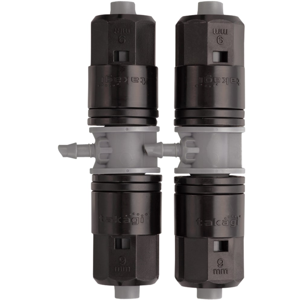 9mmジョイント 4mm分岐 (2個入) GKJ106 メーカー直送 ▼返品・キャンセル不可【他商品との同時購入不可】